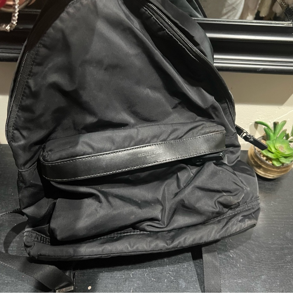 Michael Kors vinyl back pack